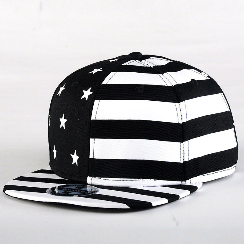 Tapa de béisbol de poliéster de borde plano al por mayor